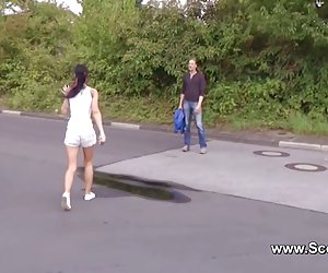 Lea4you Vācijas pusaudžu pornstar fuck, ar āra ar vecākiem mani