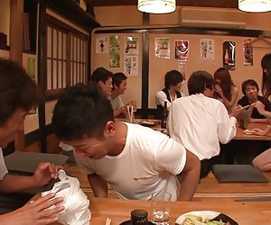 Minami kitagawa foursome beidzas kādā no aziātu cum sejas
